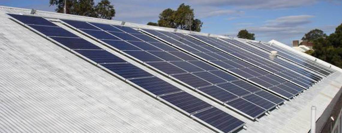 42kW Solar System installed in Surry Hills, NSW.